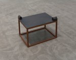 Joel Shapiro Untitled, 1978, bronze 2 3/4 x 23 7/16 x 17 1/8 inches (7 x 76.2 x 43.5 cm)