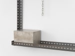 Luciano Fabro
Computer, 1988
steel and aluminum
78 3/4 x 39 3/8 x 4 in. (200 x 100 x 10 cm)
