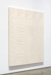 Tauba Auerbach
Chiral Fret (Meander)/Extrusion/Ghost, 2015
woven canvas on wooden stretcher
80 x 60 in. (203.2 x 152.4 cm)
 