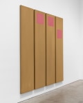 Slip, (detail), 1967 acrylic on canvas 90 x 87 in. (228.6 x 221 cm) Each Panel: 90 x 18 in (228.6 x 45.72 cm)