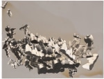 Jay DeFeo
Traveling Portrait (Chance Landscape), 1974
photo collage with acrylic and glue on paperboard
14 1/2 x 19 inches (36.8 x 48.3 cm)
© 2023 The Jay DeFeo Foundation/Artists Rights Society (ARS), New York. 