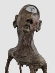 Jean-Marie Appriou Cyclops 2020 Patinated bronze, glass 155 x 63 x 45 cm / 61 x 24 3/4 x 17 3/4 in