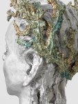 Jean-Marie Appriou The Murmur 2020 Patinated aluminum, bronze, glass 180 x 162 x 148 cm / 70 7/8 x 63 3/4 x 58 1/4 in