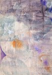 Behind a thin film, 1993
Acrylic on print collage, ink on plastic sheet, charcoal and Xerox on paper
24" x 18 1/4”
