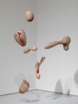 Transitions, 2003
Neem wood, silicone, fish line, gulagangi seeds
39" x 60" x 36"
