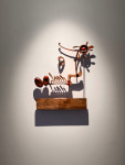 Ranjani Shettar&amp;nbsp;
The Little Mobile | 2021&amp;nbsp;
Teak wood, steel and lacquered wood
32&amp;quot; x 29&amp;quot; x 4.5&amp;quot;
TG 4333