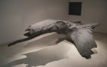 Tree Inside, 2006-2007
Fiberglass, silicone, charcoal on paper
138” x 47” x 83” (cast)  58” x 76” (drawing)
 