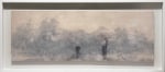 Mountain Makers | 2022-2023
Paper pulp, acrylic, oil, pigmented ink, canvas on board
12” x 33” | Framed: 16 3/4” x 38”
TG 4886