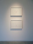 Orifice, 2008
Laser burnt mark on paper on the same place of body orifice and screen print
18 1/2" x 24"