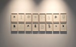 Untitled, 2020
Ink and graphite on paper
11.25" x 8" (Each of 16)
TG 5371