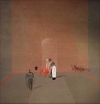 Kartik Sood&amp;nbsp;
Brief moment of insight | 2021
Gouache, watercolor, pencil, archival pigment ink, painted paper cut out and collage on German archival paper laid on board
36&amp;rdquo; x 36
TG 4312