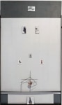 Roots and branches / fragmented family, 2019
Watercolor, graphite, paper pulp, canvas, oil, acrylic, archival paper, board, artist-designed cast iron frame
60" x 33.25" 