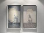 Color of blood is the same, 2021
Oil, acrylic, paper pulp, pigmented ink, canvas, board
67.50'' x 80.5" (overall) | 67.50" x 39.25" (Each of 2)