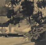 Untitled, ca. 1960
Watercolor and ink on paper
9 1/2” x 9 1/2”
