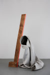 Siobh&amp;aacute;n Hapaska&amp;nbsp;
Touch, 2016
concrete cloth, oak, synthetic fur, aluminium, steel, two-pack acrylic paint and lacquer
230 x 95 x 140 cm / 90.6 x 37.4 x 55.1 in&amp;nbsp;
