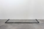 Aleana Egan&amp;nbsp;
memory shape (section), 2022
shot blast steel, cellulose fiber, textile
150 x 300 cm / 59 x 118 in