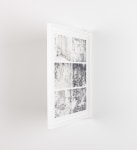 Eoin Mc Hugh&amp;nbsp;
io, pp. 37-42, 2016-2019
pigment ink on paper
six pages, 15 x 20 cm / 5.9 x 7.9 in each
54.7 x 49.7 x 2.5 cm / 21.5 x 19.6 x 1 in framed
Collection of Irish Museum of Modern Art, Dublin

&amp;nbsp;