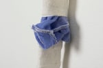 Aleana Egan
hearing, cleaning, 2023
card, tape, noil, dyed cotton, papier m&amp;acirc;ch&amp;eacute;
155 x 18 x 5 cm / 61 x 7.1 x 2 in