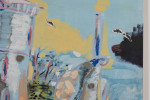 Merlin James
Castle (Blue), 1984-86
Acrylic and mixed media on canvas
117 x 147 cm / 46.1 x 57.9 in&amp;nbsp; &amp;nbsp; &amp;nbsp;&amp;nbsp;