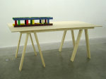 Liam Gillick&amp;nbsp;
Literally Based on H.Z. 2006
Ten table units and seven prototypes/structures&amp;nbsp;
each table 240cm x 120cm x 100cm / 94.5 x 47 x 39.3 in
Collection of Irish Museum of Modern Art, Dublin