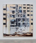 Brian Maguire
Apartments Aleppo, 2016
acrylic on linen
290 x 270 cm / 114.2 x 106.3 in