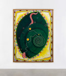 Daniel Rios Rodriguez
Wandering Star,&amp;nbsp;2021
oil, rope and nails on canvas with painted wood frame
205.7 x 156.2 cm / 81 x 61.5 in