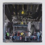 Brian Maguire, Soup kitchen USA, 2023