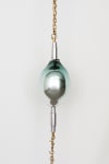 Sarah Pichlkostner&amp;nbsp;
Runny Eye,&amp;nbsp;2023
aluminium, brass, glass
183 x 49 x 9 cm / 72 x 19.3 x 3.5 in
