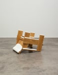 Ryan Gander&amp;nbsp;

Overturned Rietveld chair after a snow flurry,&amp;nbsp;2017

ash, marble resin

60 x 62 x 84 cm / 23.6 x 24.4 x 33.1 in&amp;nbsp;