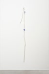 Aleana Egan
hearing, cleaning, 2023
card, tape, noil, dyed cotton, papier m&amp;acirc;ch&amp;eacute;
155 x 18 x 5 cm / 61 x 7.1 x 2 in
