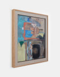 Aleana Egan&amp;nbsp;

note and tone,&amp;nbsp;2025

oil on linen with solid white oak and linen mount

84 x 72 x 6 cm / 33.1 x 28.3 x 2.4 in framed