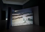 Gerard Byrne
Jielemeguvvie guvvie sjisjnjeli &amp;ndash; Film inside an Image,&amp;nbsp;2016
single channel film, back projection 17 minutes, continuous loop
Installation view, Secession, Vienna 2019, photo: Iris Ranzinger