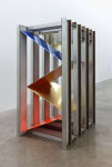 Siobh&amp;aacute;n Hapaska&amp;nbsp;
winter sun at 19:48 hrs,&amp;nbsp;2017
aluminium, steel, concrete cloth, brass, paint&amp;nbsp;
150 x 106.6 x 75 cm / 59.1 x 42 x 29.5 in