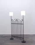 Hannah Fitz

Home Sweet (Electric Fence)
2022

steel, wiring, lampshades, bulbs

184 x 216 x 25 cm / 72.4 x 85 x 9.8 in