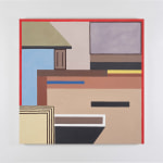 Nathalie Du Pasquier
In cortile,&amp;nbsp;2023
oil on canvas
100 x 100 cm / 39.4 x 39.4 in