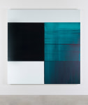 Callum Innes Exposed Painting Caribbean Turquoise