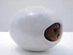 Siobh&amp;aacute;n Hapaska,&amp;nbsp;Safe coconut, 2003, fiberglass, two pack acrylic paint, 16 x 17 x 21 cm / 6.3 x 6.7 x 8.3 in&amp;nbsp; &amp;nbsp;