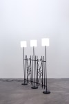 Andy Fitz
Welcome (Electric Fence), 2022
steel, wiring, lampshades, bulbs
185.5 x 181.5 x 26 cm /&amp;nbsp;73 x 71.5 x 10.2 in