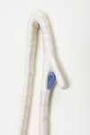 Aleana Egan
hearing, cleaning, 2023
card, tape, noil, dyed cotton, papier m&amp;acirc;ch&amp;eacute;
155 x 18 x 5 cm / 61 x 7.1 x 2 in