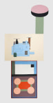 Nathalie du Pasquier
Top 2022
3 elements, oil on paper
240 x 100 cm / 94.5 x 39.4 in total &amp;nbsp;