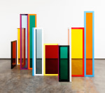 Liam Gillick&amp;nbsp;
Distinct Elevation, 2017
powder-coated aluminium, Plexiglas
200 x 280 x 140 cm / 78.7 x 110.2 x 55.1 in&amp;nbsp;