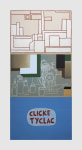 Nathalie du Pasquier
Clicke tylac 2022
2 elements and 1 cut out, oil on paper
210 x 100 cm / 82.7 x 39.4 in total &amp;nbsp;