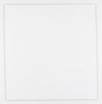 Callum Innes,&amp;nbsp;White / Red, 2017, Gouache on Aluminium, 180 x 175 cm / 70.9 x 68.9 in&amp;nbsp;&amp;nbsp;