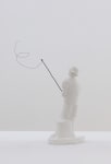 Andy Fitz
Fisherman a half second later, 2022
plaster, paper mache clay, wire
45 x 17 x 42 cm /&amp;nbsp;17.7 x 6.7 x 16.5 in