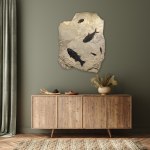 Fossil Fish Mural 9721cm (SOLD)