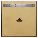 example of the reverse side of a framed mural