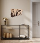 Fossil Palm and Fish Mural 5543am (SOLD)