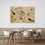 Fossil Fish Triptych 2005abc (SOLD)