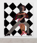 Work by Tschabalala Self