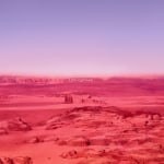 Circular lightbox sculpture by Doug Aitken, I’ll be right back...: Aperture series 2019 Chromogenic transparency on acrylic in aluminum lightbox with LEDs ø 117 x 19 cm / ø 46 x 7 1/2 in